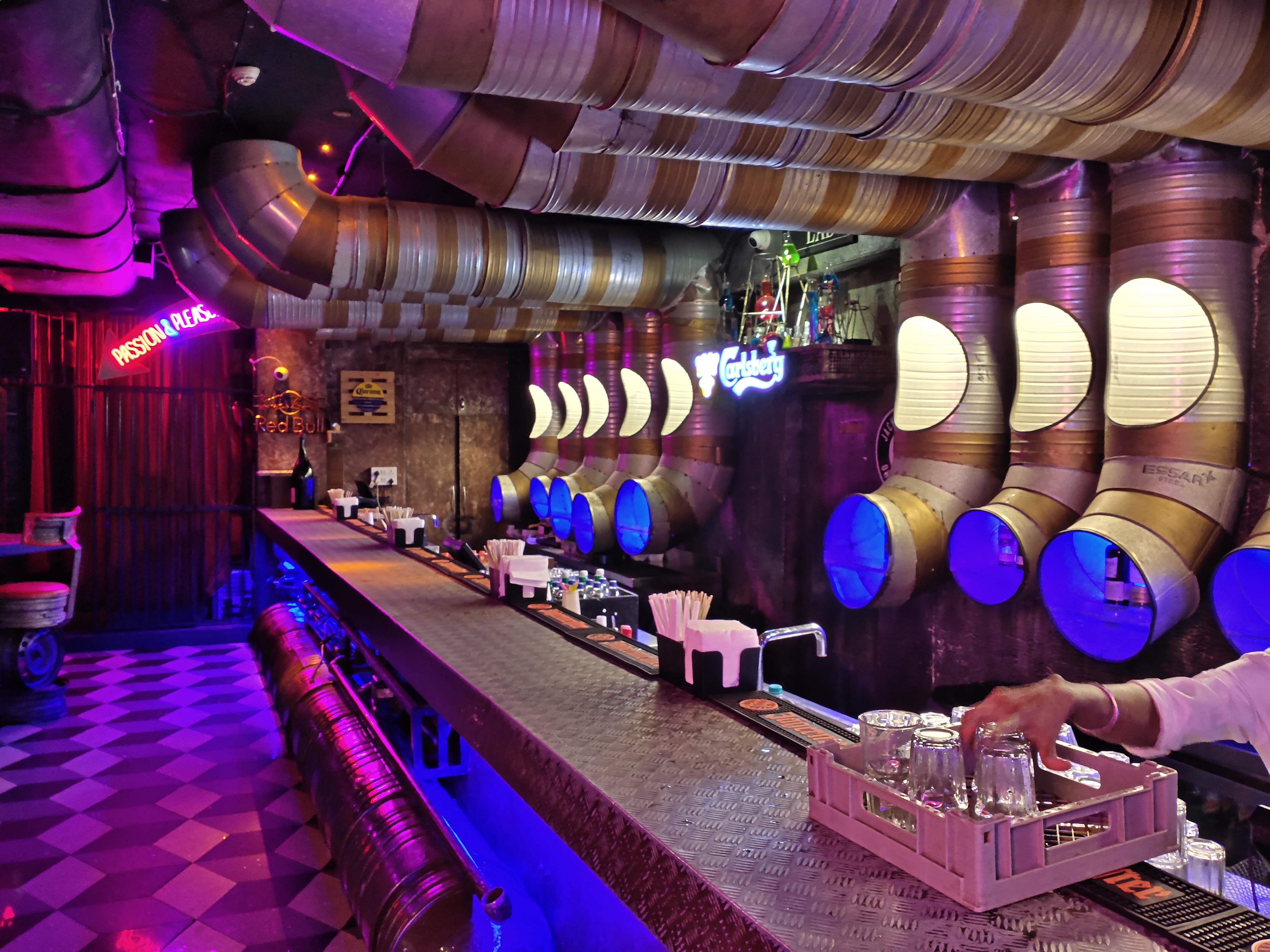 Purple,Lighting,Function hall,Nightclub,Interior design,Luxury vehicle,Architecture,Event,Music venue,Building