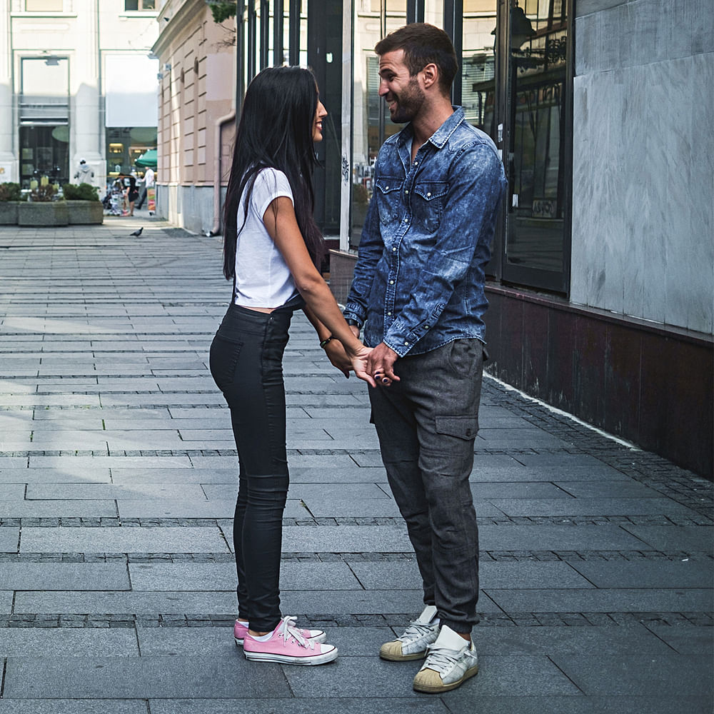 Jeans,Photograph,Denim,Snapshot,Standing,Fashion,Street fashion,Waist,Interaction,Textile