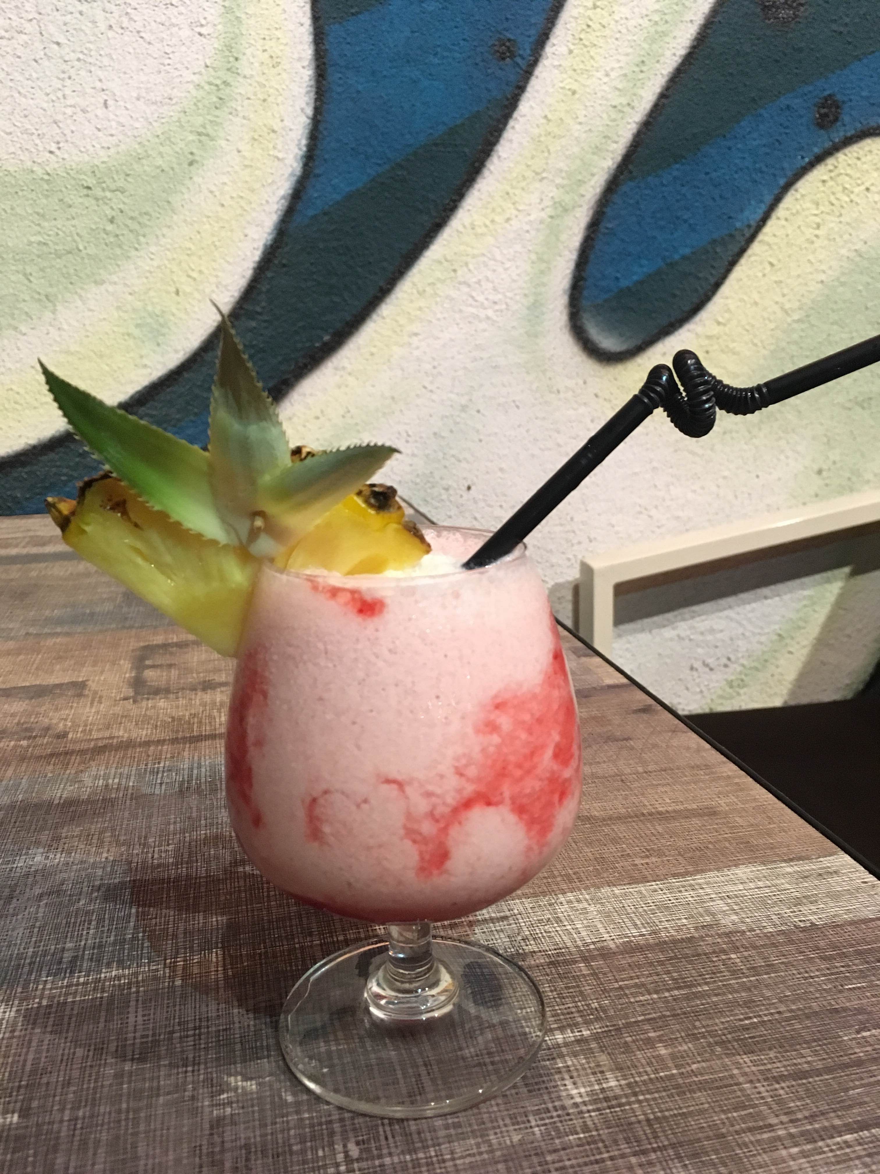 Cocktail garnish,Food,Drink,Non-alcoholic beverage,Piña colada,Smoothie,Batida,Milkshake