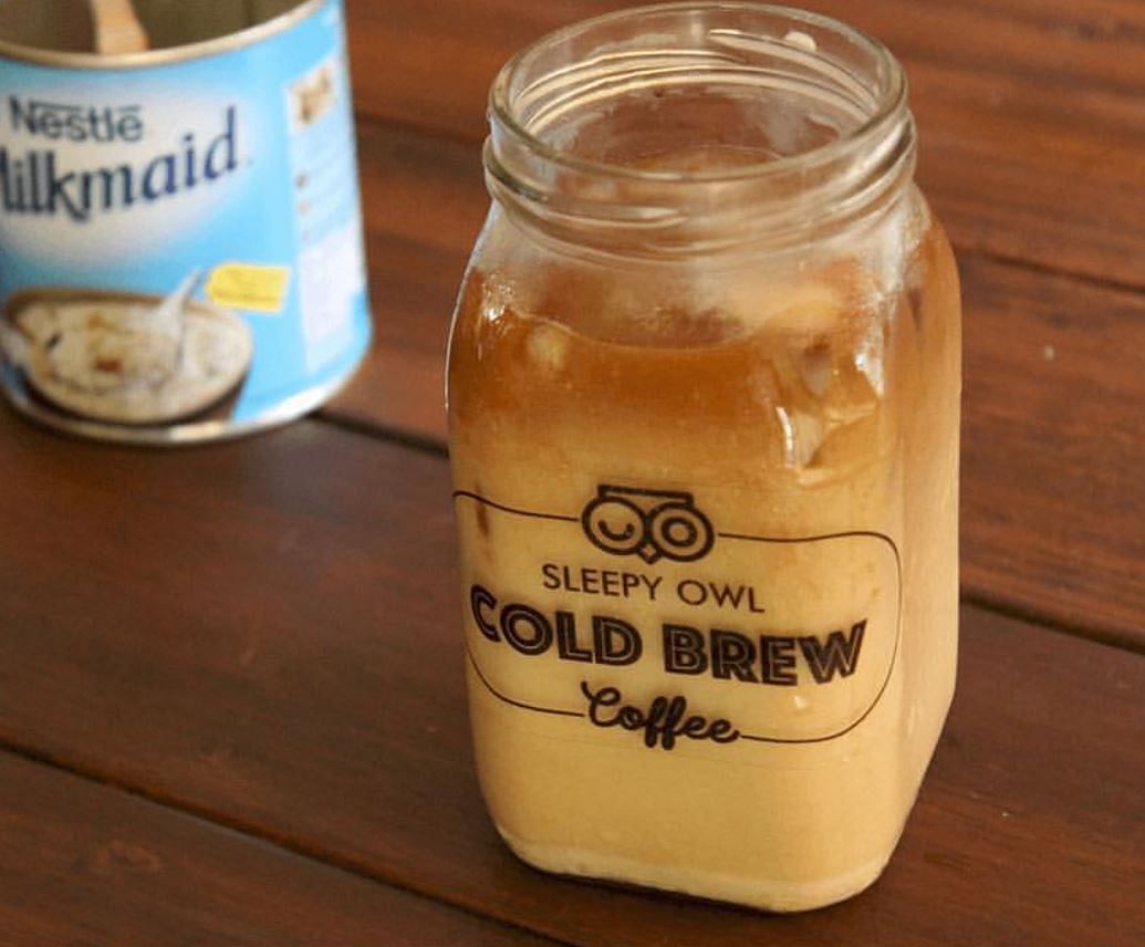 Mason jar,Food,Iced coffee,Drink,Ingredient,Coffee milk,Almond milk