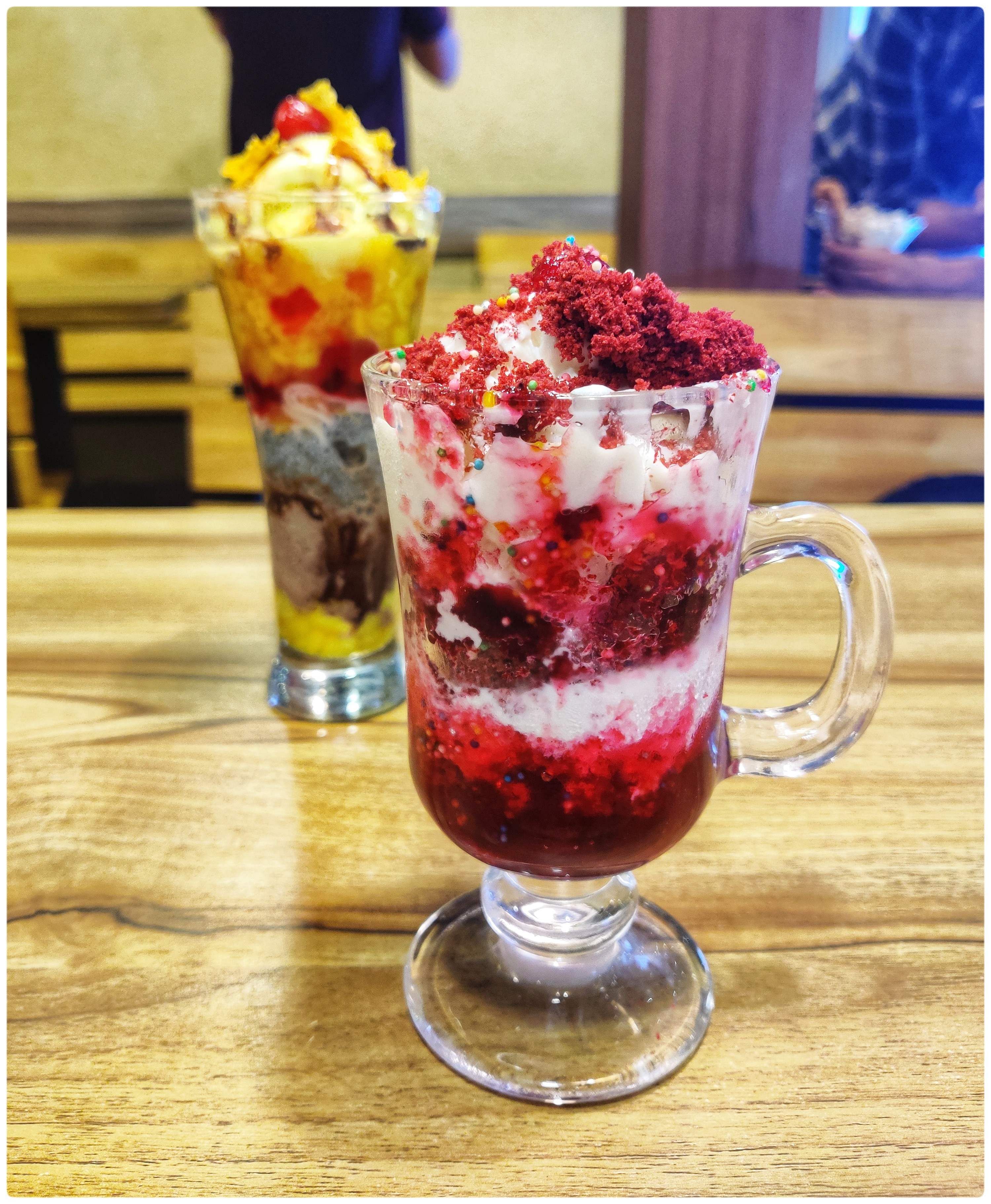 Food,Cuisine,Knickerbocker glory,Dessert,Dish,Sundae,Frozen dessert,Ingredient,Cranachan,Cholado