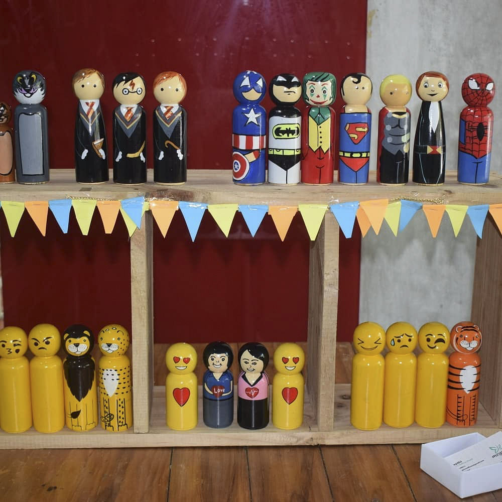 Shelf,Collection,Toy,Pez,Souvenir,Fictional character,Shelving,Art