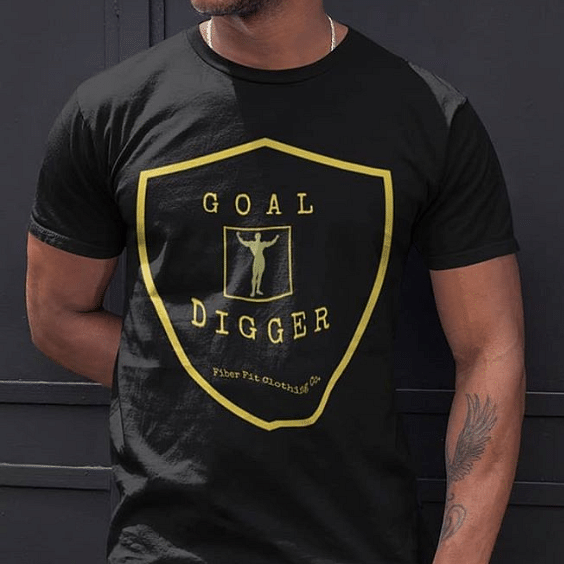 T-shirt,Black,Clothing,Sleeve,Yellow,Active shirt,Font,Top,Neck,Logo