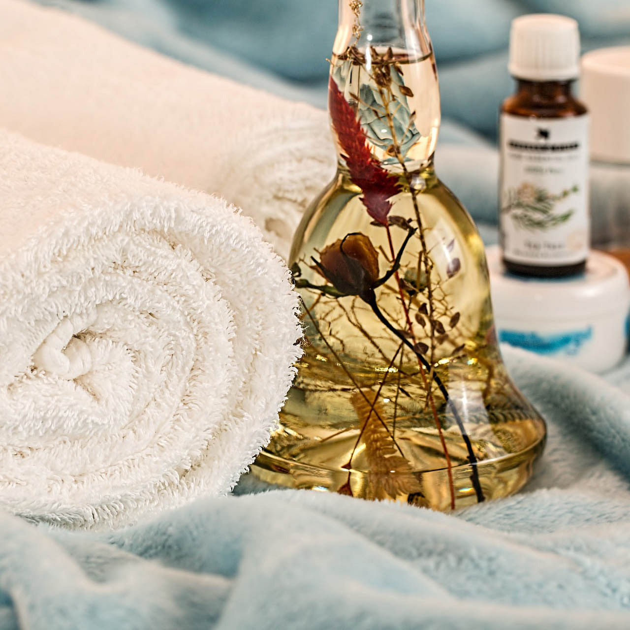 Water,Bottle,Glass bottle,Textile,Linens,Still life,Towel,Table,Tableware