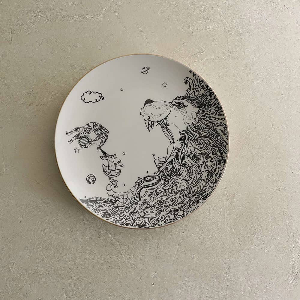 Illustration,Plate,Tableware,Circle