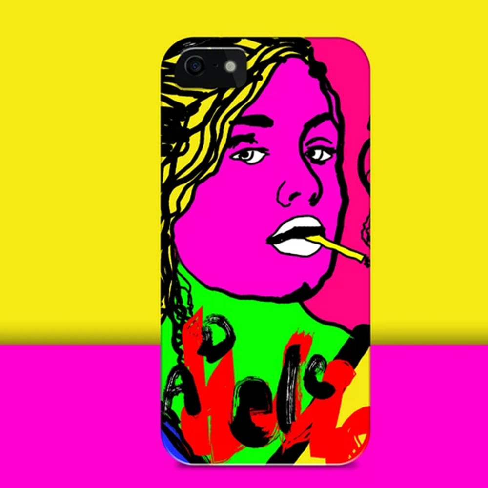 Mobile phone case,Mobile phone accessories,Cartoon,Magenta,Art,Illustration,Font,Modern art,Visual arts,Fictional character