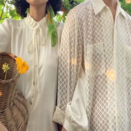 White,Clothing,Sleeve,Yellow,Shoulder,Shirt,Collar,Outerwear,Blouse,Dress shirt