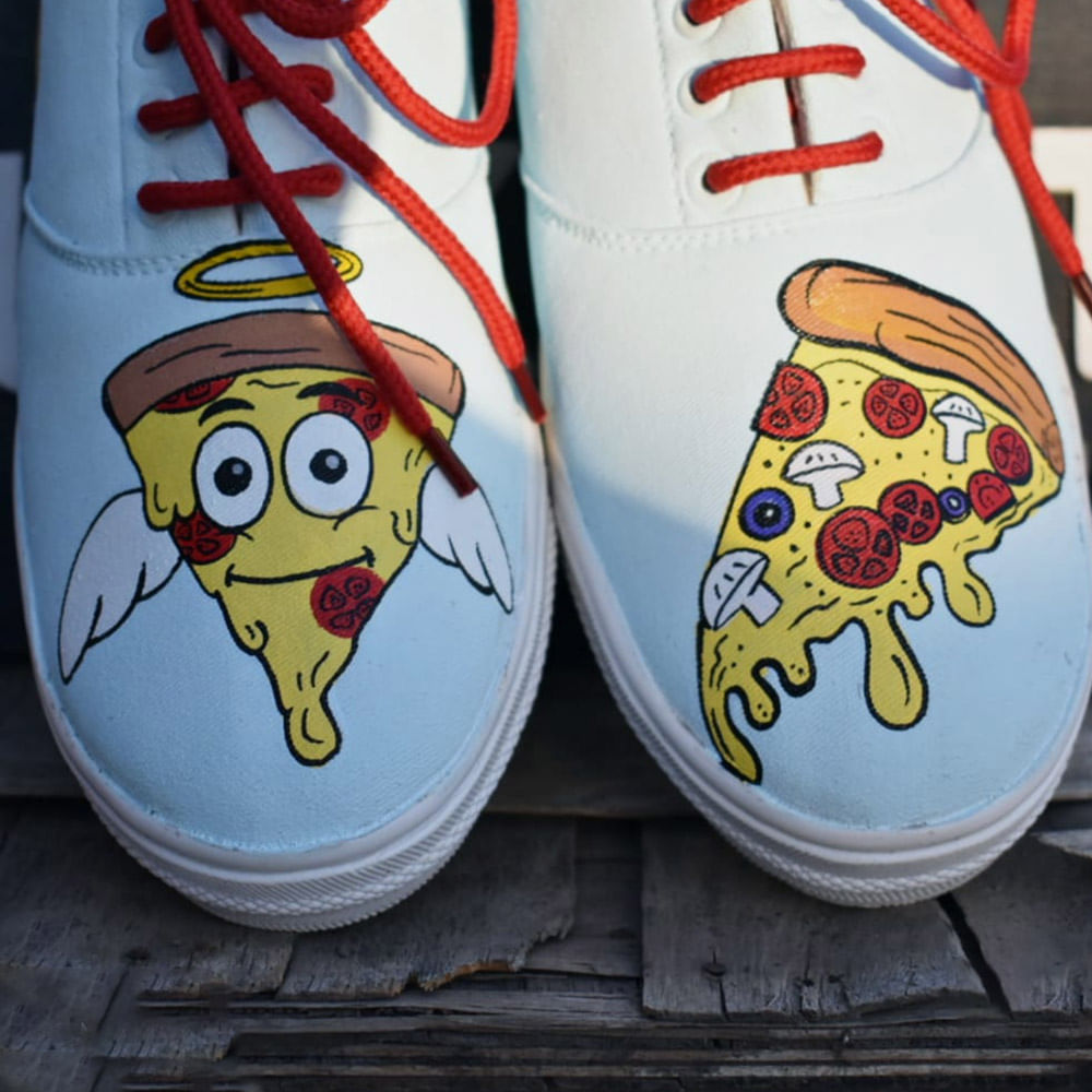 Buy Funkfeets' Hand-Painted Quirky Sneakers Online | LBB