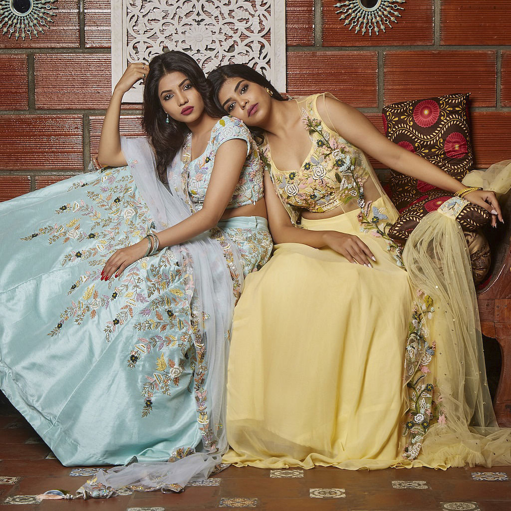 Clothing,Formal wear,Dress,Yellow,Gown,Fashion design,Tradition,Wedding dress,Fashion,Sari