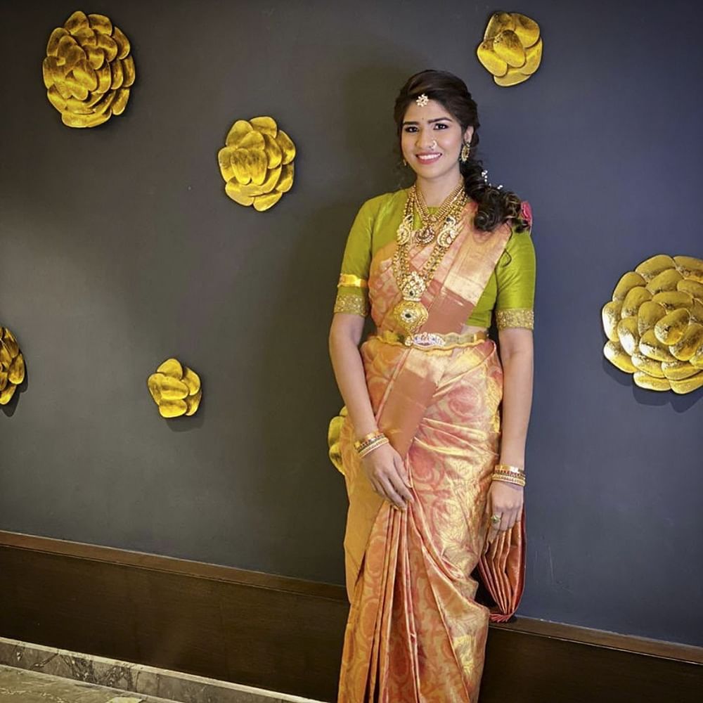 Clothing,Yellow,Formal wear,Dress,Silk,Sari,Fashion design