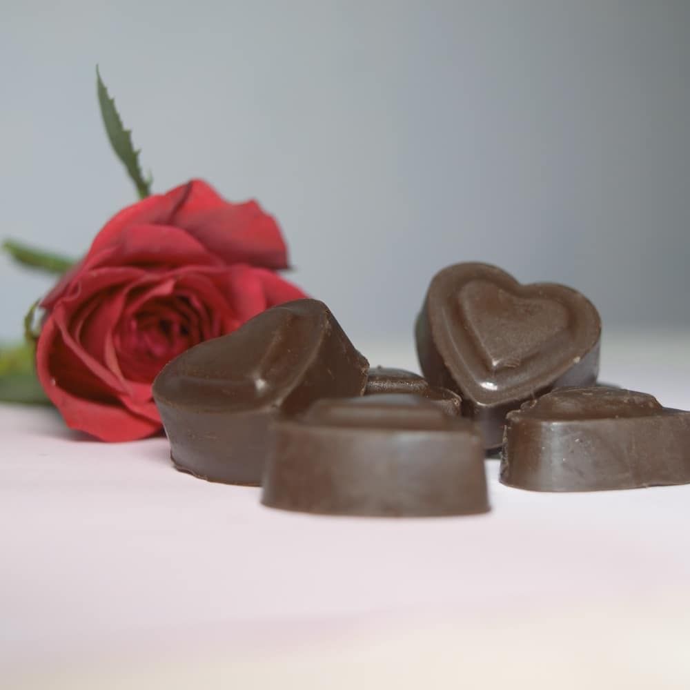 Petal,Dessert,Flowering plant,Carmine,Garden roses,Hybrid tea rose,Rose family,Rose order,Confectionery,Chocolate