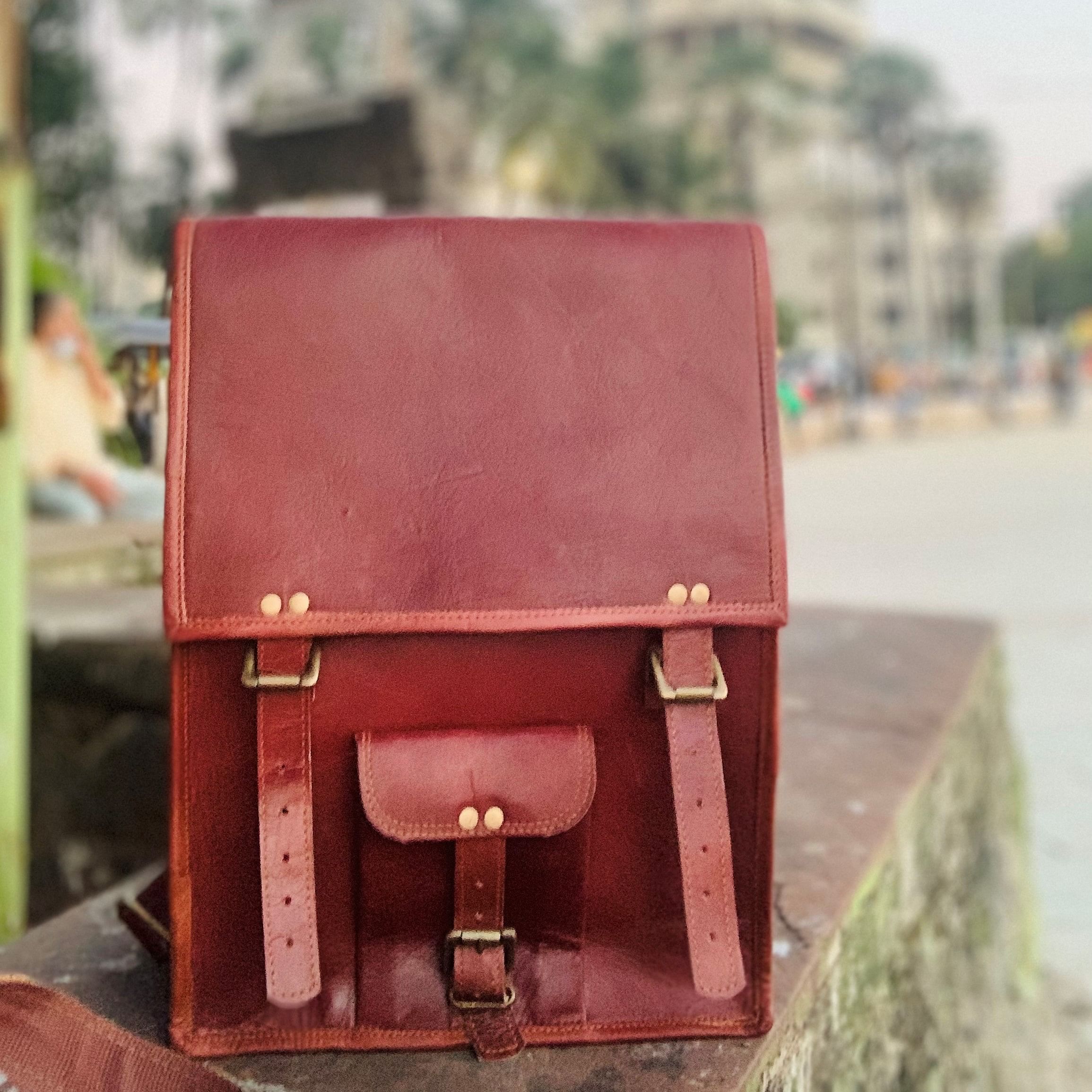 Brown,Red,Maroon,Leather,Rectangle,Baggage,Coquelicot,Mailbox,Still life photography