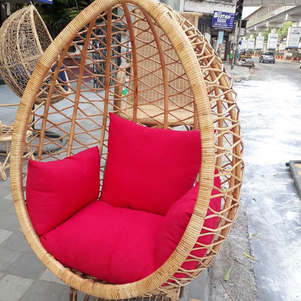 Outdoor furniture,Wicker,Outdoor sofa,Basket,Cushion,Throw pillow