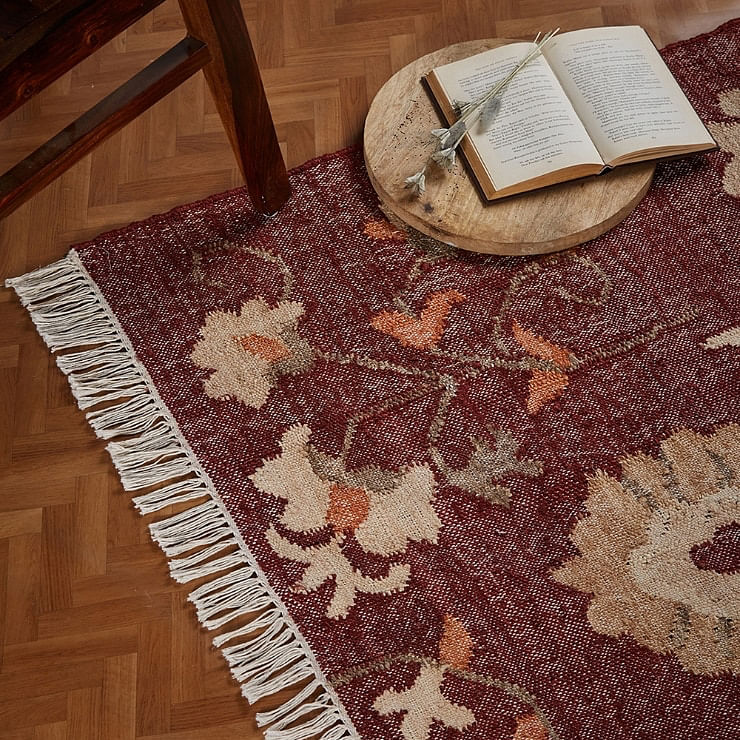 Brown,Tablecloth,Rectangle,Wood,Beige,Purple,Flooring,Floor,Art,Wall