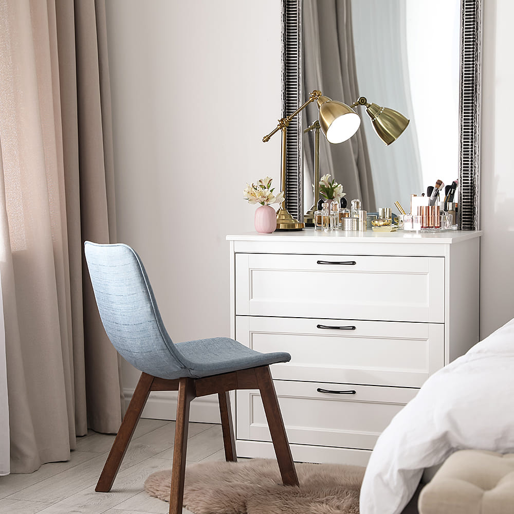 white christmas dresses Discover Elegant and Modern Dressing Table Designs | Shop Now! main image 1