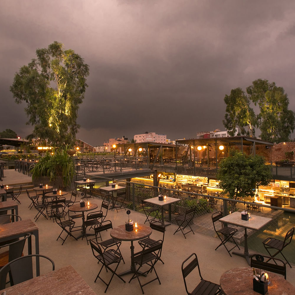 Cloud,Sky,Furniture,Table,Plant,Tree,Chair,Lighting,Outdoor furniture,Arecales