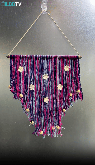 Here's How To Make An Easy Boho DIY Wall Hanging For Your Home | LBB