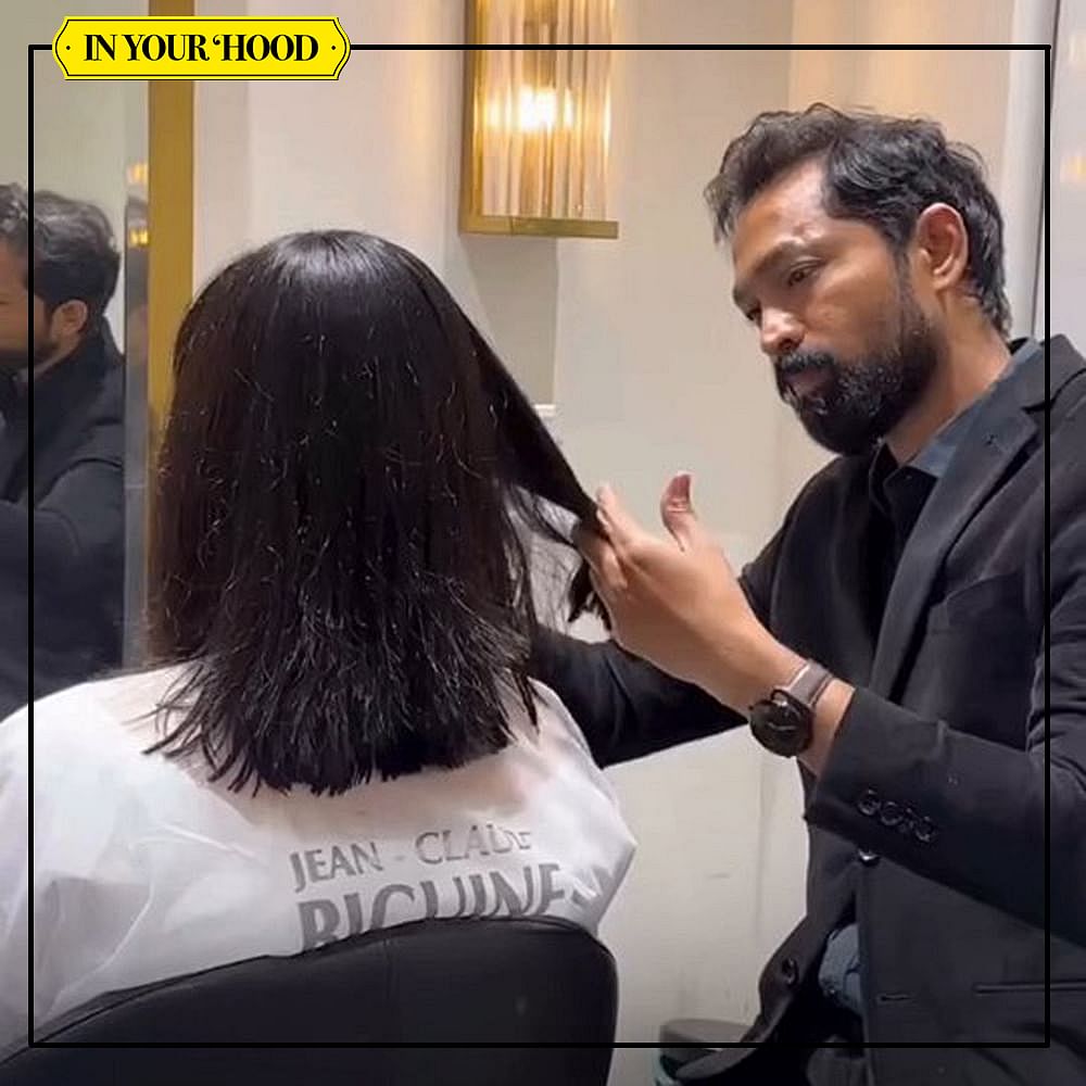 Black hair,Facial hair,Beauty salon,Beard,Barber,Personal grooming,Makeover,Hair care,Personal care