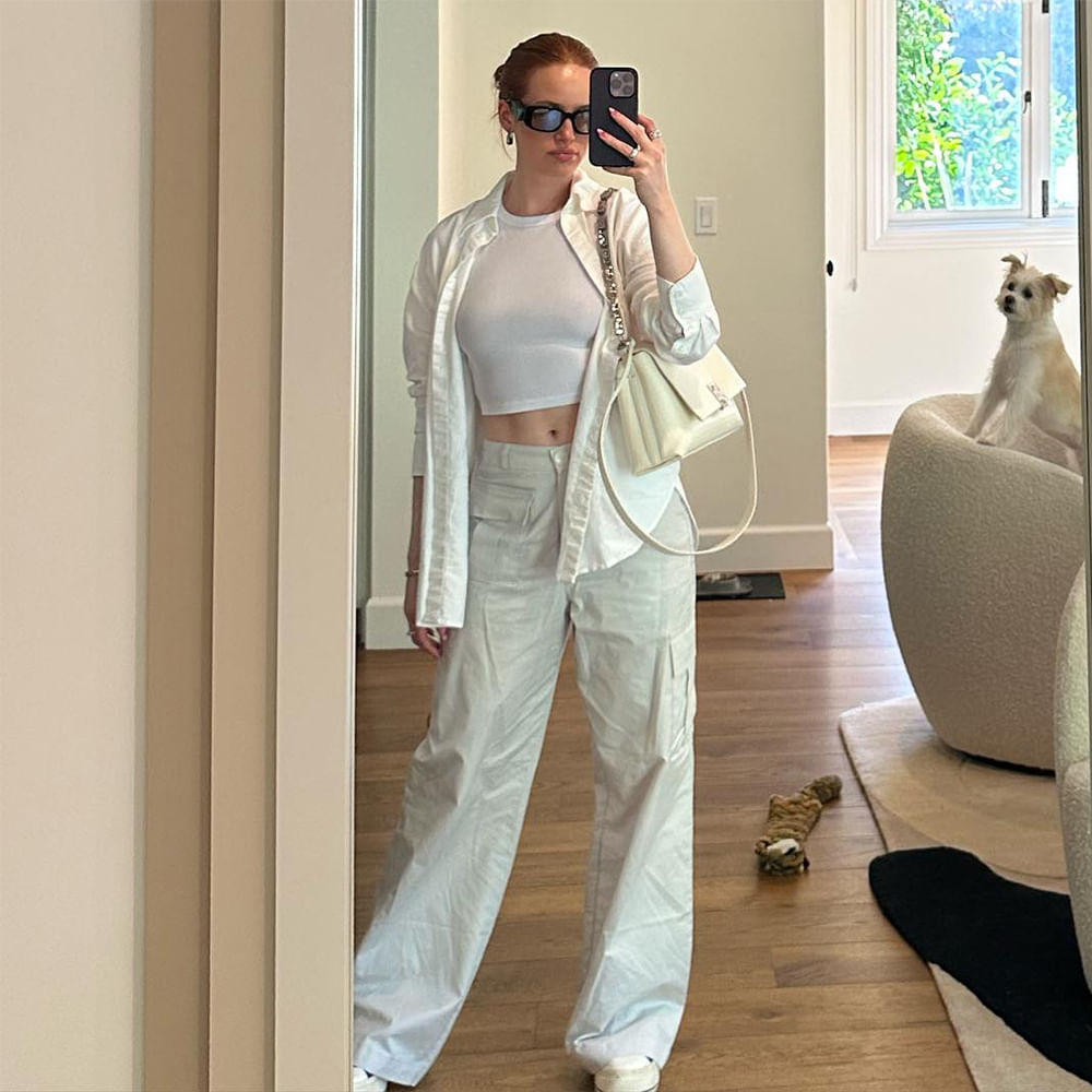 Fashion,Bag,Waist,Sunglasses,Crop top,Model