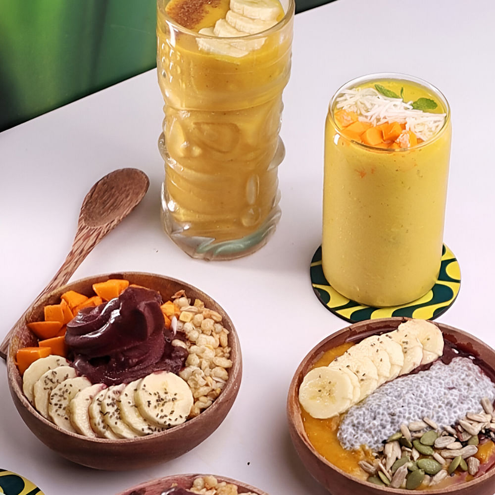 Food,Ingredient,Tableware,Fruit,Produce,Banana,Dessert,Bananas,Smoothie,Recipe