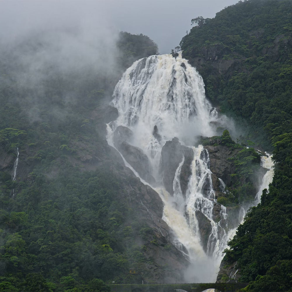 Water,Body of water,Waterfall,Mountainous landforms,Nature,Natural landscape,Vegetation,Watercourse,Mountain,Highland