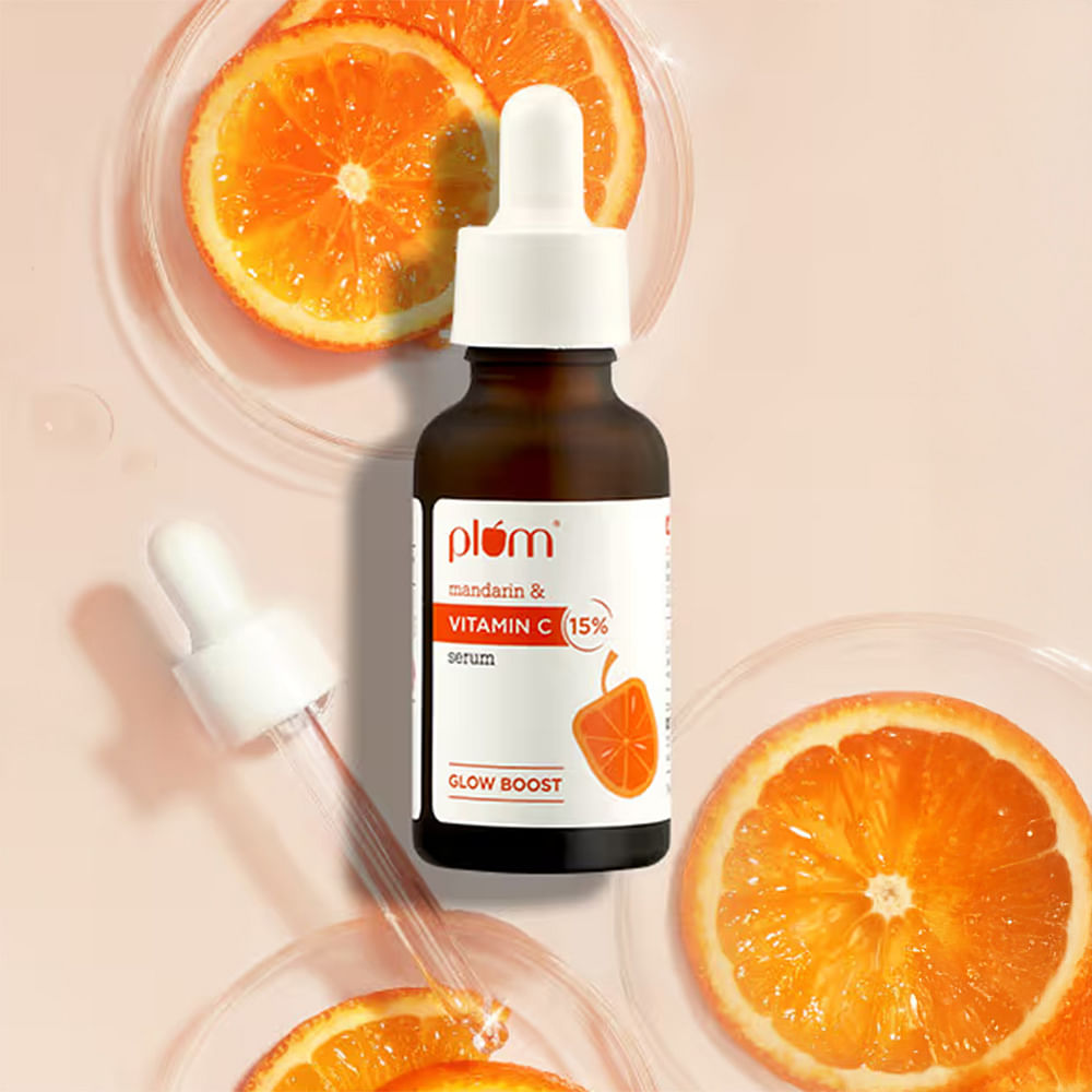 Plum Mandarin & 15% Vitamin C Glow Face Serum