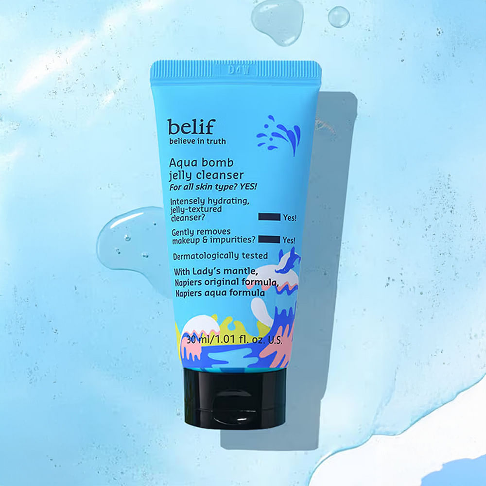 belif Aqua Bomb Mini Jelly Cleanser