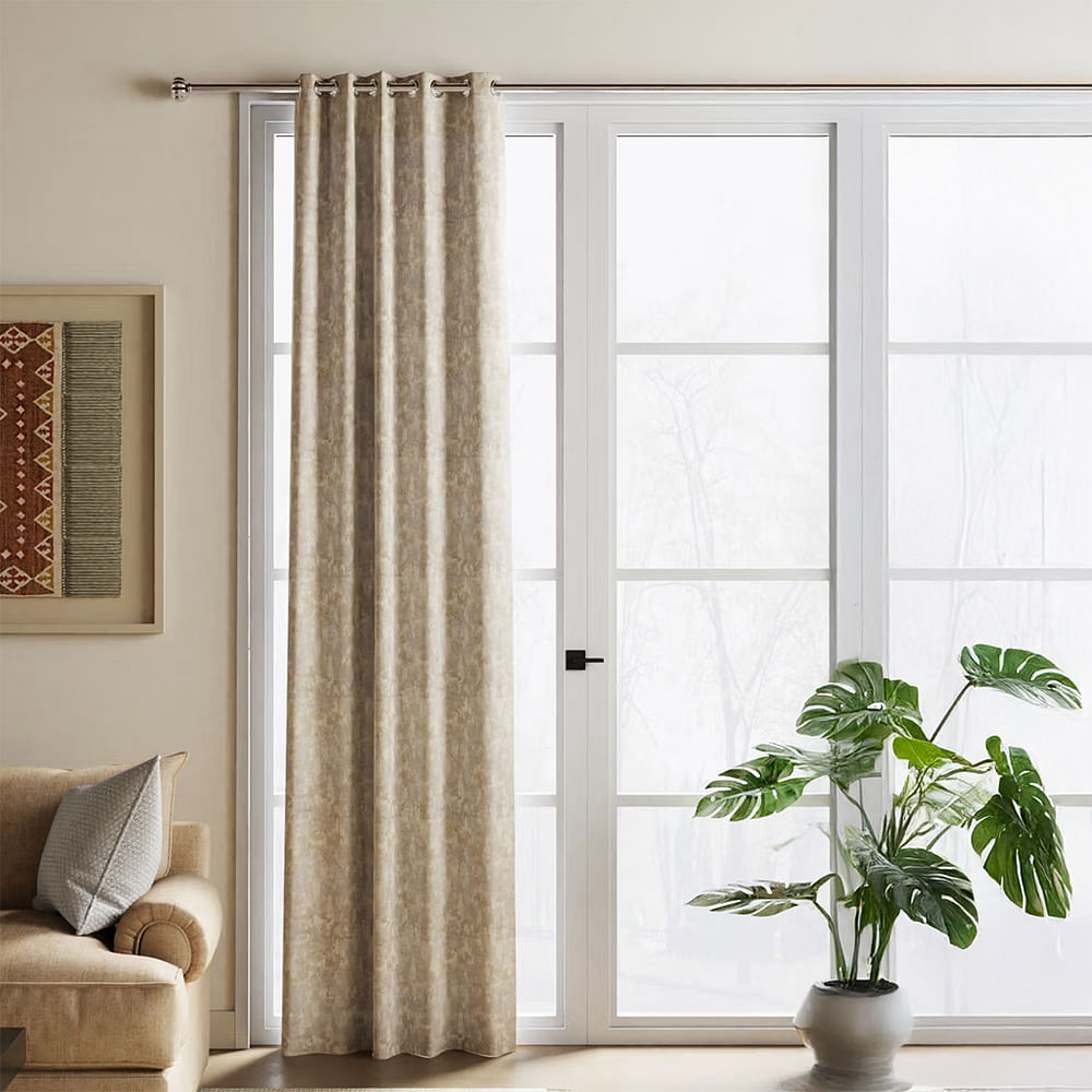 BIANCA Jacquard Blackout Eyelet Curtain