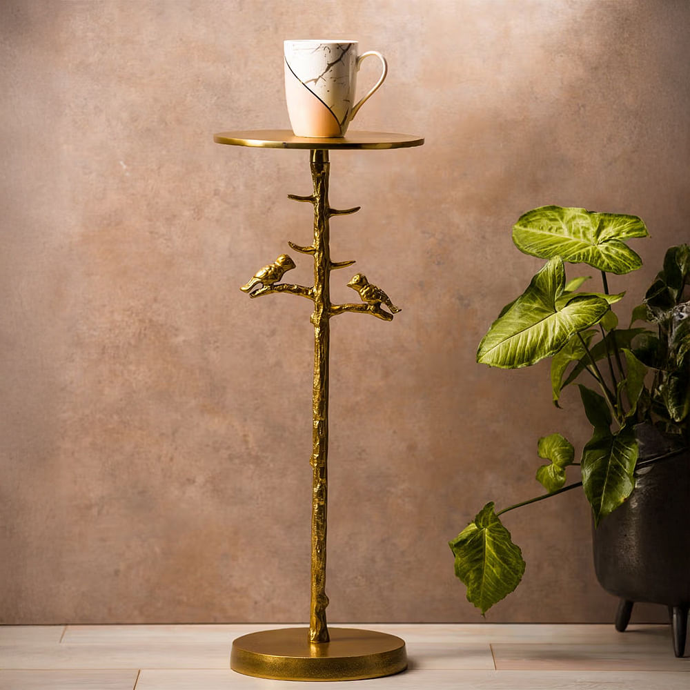 SG Home Vintage Bird Nest Drink Table