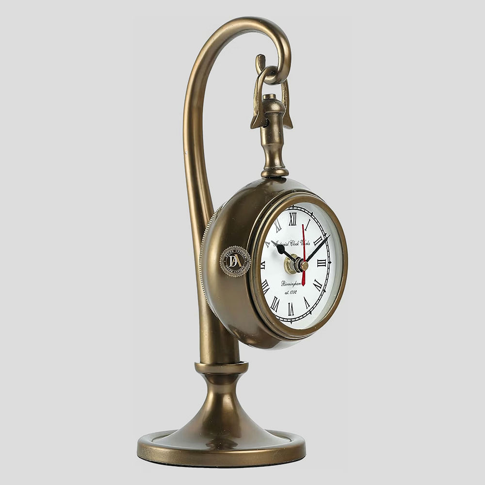 Decor Antique Vintage Antique Brass Table Decorative Hanging Clock