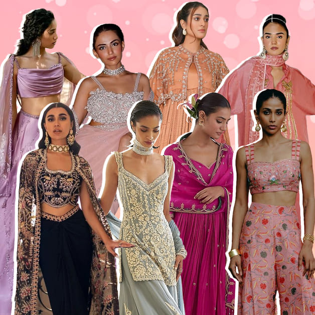 engagement dress for bridesmaid indian Brown Floral Lace Midi Dress – self-portrait-EU main image 0