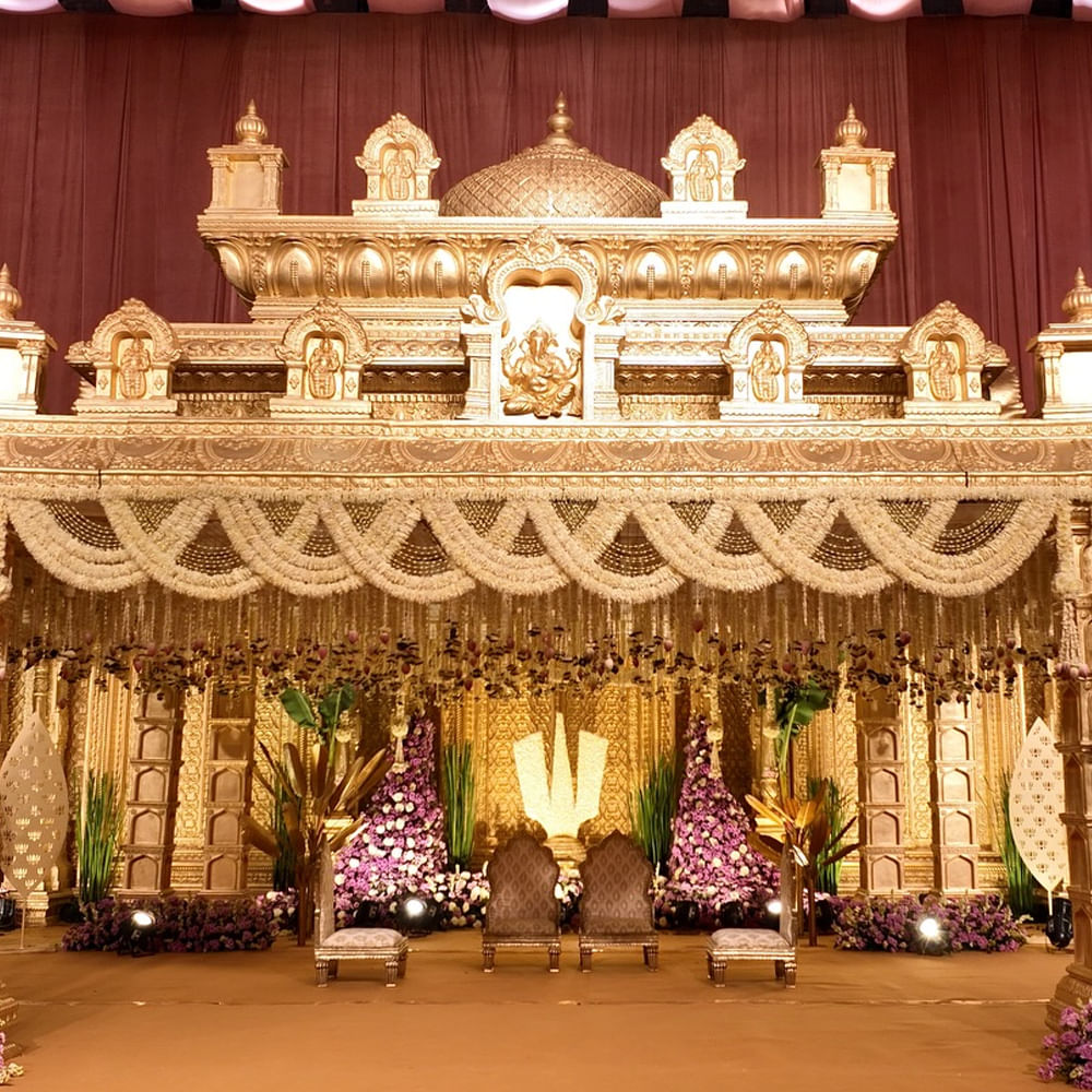 Stage,Decoration,Hall,Flower Arranging