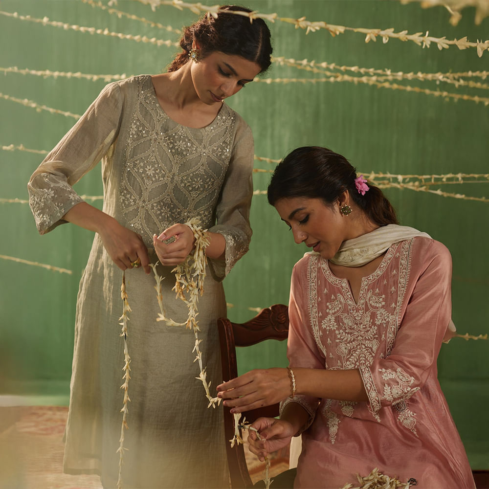 Fashion,Textile,Pink,Fashion design,Embroidery,Embellishment,Foot,Silk