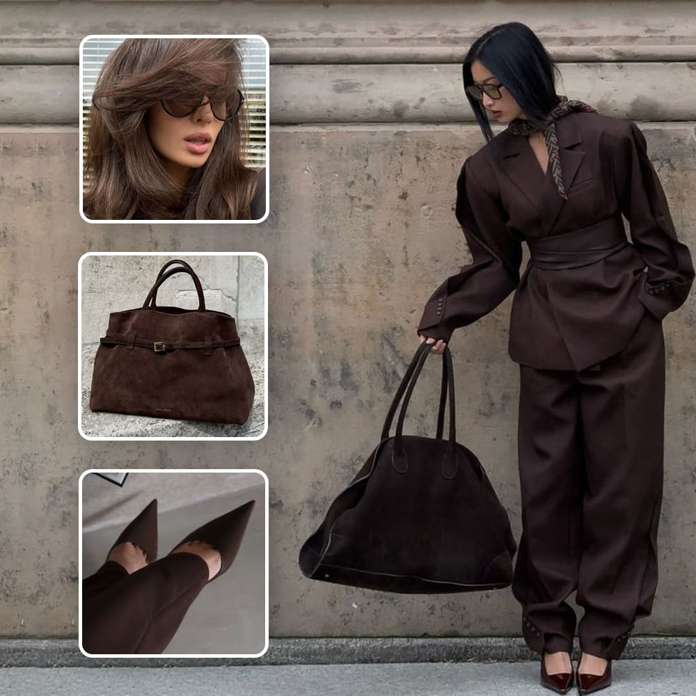 Sleeve,Bag,Fashion,Collar,Luggage & bags,Brown,Waist,Handbag,Shoulder Bag,Leather