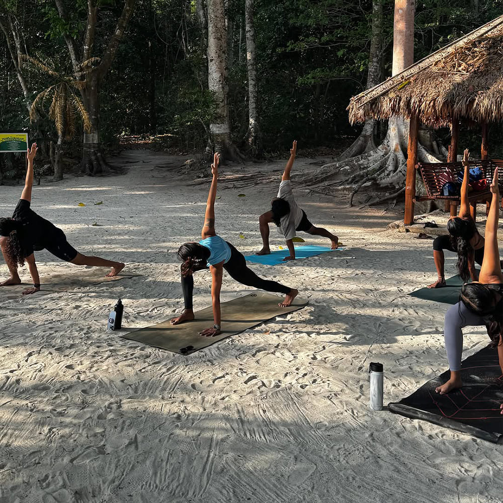 Physical fitness,Exercise,Yoga,Recreation,Leisure,Stretching,Vacation,Sleeping pad,Balance,Yoga pants